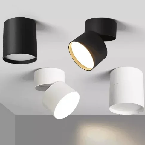 LED Downlight Ceiling Spot Lights for Living Lamp 7w 12w 15w Ceiling Lighting for Kitchen Bathroom Light Surface Mounted