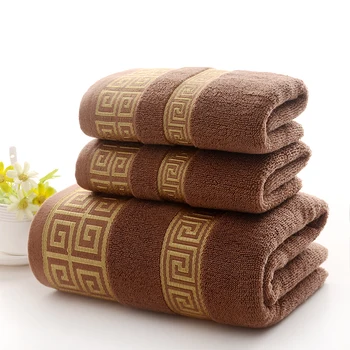 Customizable logo Towel, 100% Cotton Towel, Bath Towel, Soft and Absorbent Cotton Towel Set for Home Use