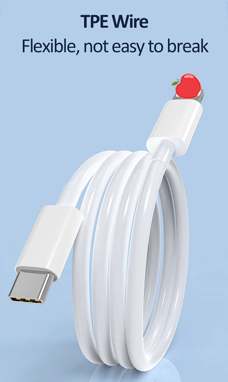 20w Usb C Charger Power Adapter 27w Type C Charger Cable Usb C To Lighting Fast Charging Data