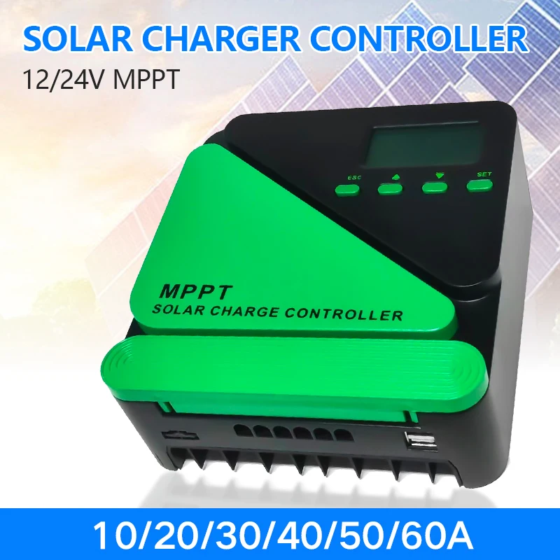 Suyeego Mppt Solar Charge Controller 12v 24v Auto 10a 20a 30a 40a 50a ...