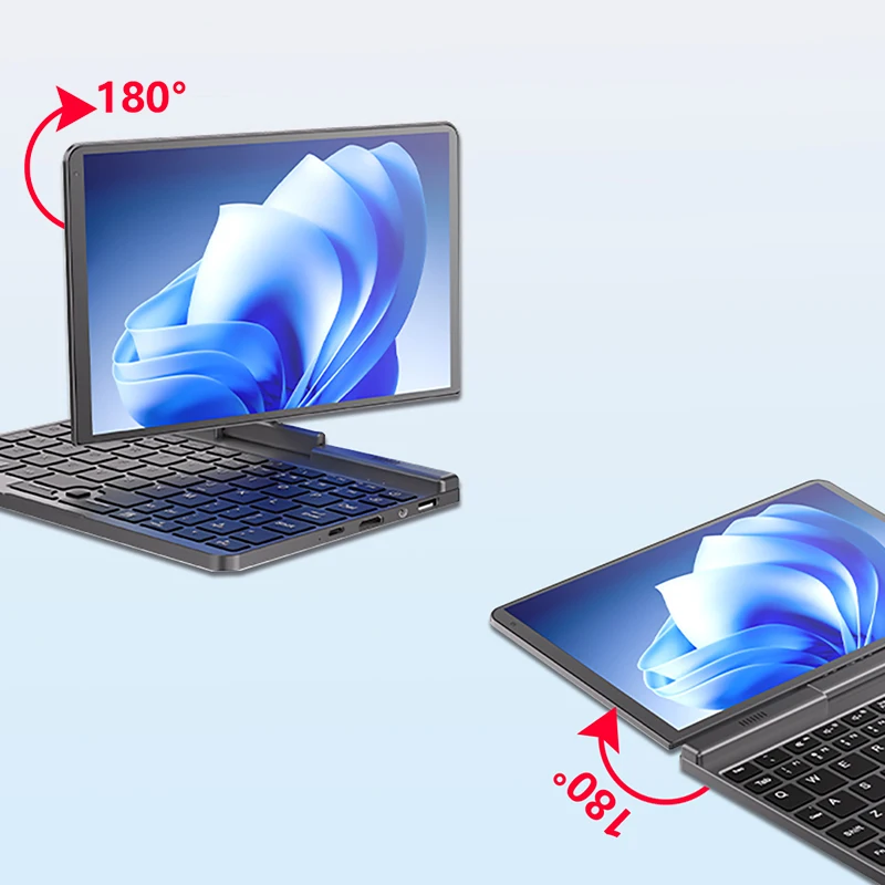 8インチ ミニパソコン ミニPC タッチスクリーン ポータブル ノート