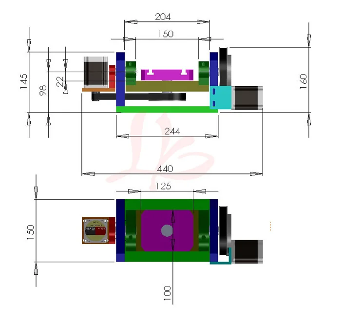 
 Mini cnc 4th aixs / 5th axis / A aixs вращающаяся ось с патроном и столом для маршрутизатора с ЧПУ  &nbsp;