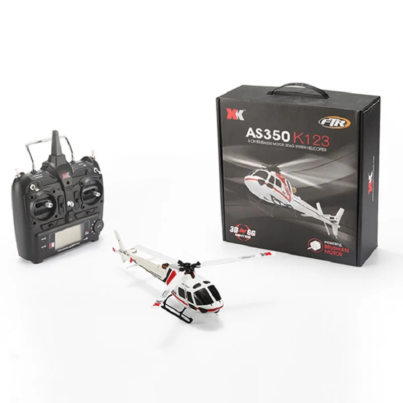 Xk K123 6ch Brushless As350 Remote Control Helicopter Flying Toys  Helicopter Remote Control Helicopter With Remote - Buy Toys Helicopter  Remote