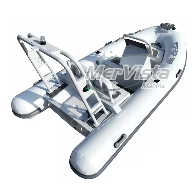 12ft Small Lake Double Hull Rhib360 Orca Inflatable Boat Rigid Aluminum ...