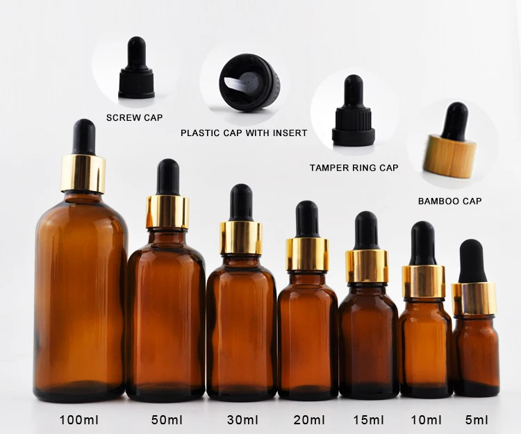 Black Matte Frosted Glass Dropper Bottle for Essential Oil Serum UV Protection Cosmetic Packaging CE Certified