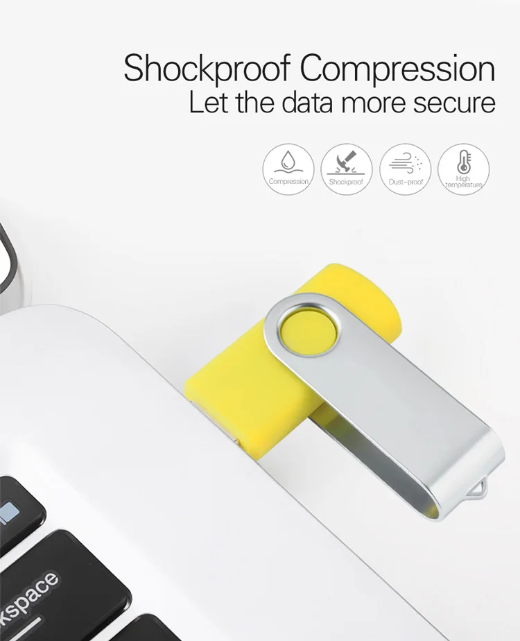 OTG Type C Usb Flash Drive 16GB Metal Usb Stick 32GB 64GB 128GB Pendrive Usb 2.0 Pen Drive U Disk - ANKUX.COM