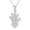 Zircon 1.2mm*36+1.1mm*126pcs White Gold Plated