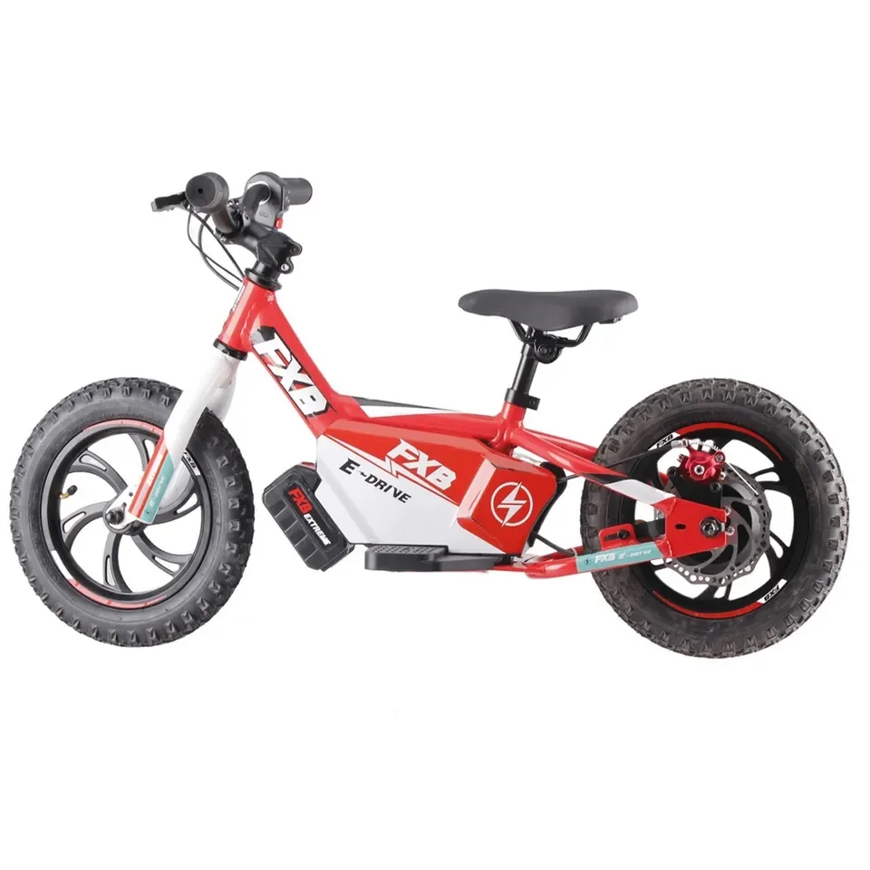 Electric 36V 5AH Bike No Pedal 12 Inch Ride on Electric Cycle for 3-8 Years  Old Children Bicycle Kids Balance - Main Image