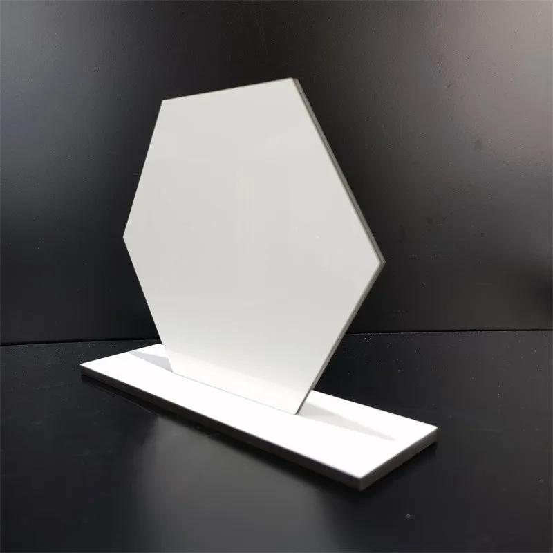 Sublimation Rounded Top Rectangular Sign Sublimation Blanks Social Media Sign Sublimation Blank Hexagon Round ...