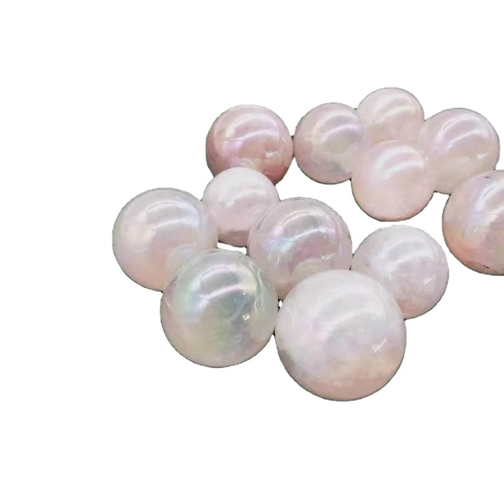 wholesale natural rose quartz ball pink crystal ball wedding