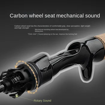Fishing Fan Performer Carbon 2-Piece Super Soft for Titanium Alloy Bracket High Sensitivity Nitrogen-Silicon Guides Stream White – Soft Lure – view 5