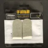 2 pièces - Fibre de cuivre - Gris + Bordure blanche