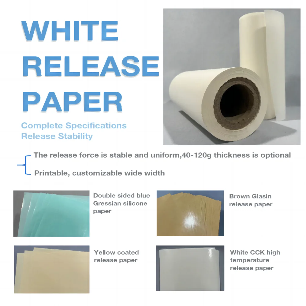 White Glassine Silicone Coated Release Paper Buy White Release Paper 