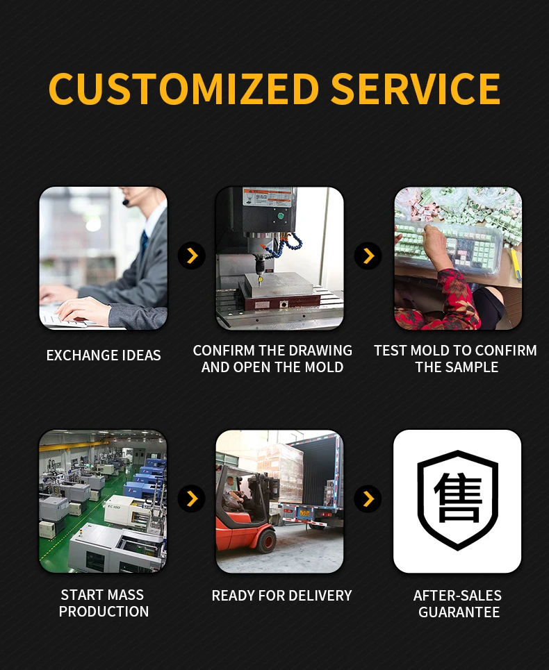 Black Keyboard Stabilizers Gold Plated Keycap Stabilizers Pcb Mount 2u*4 6.25u*1 7u*1 Buy