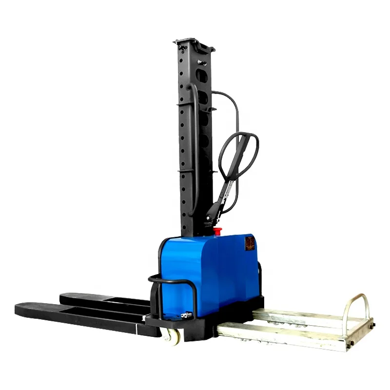 Semi Automatic Stacker Electric Pallet Self Propelled Truck Self-Loading