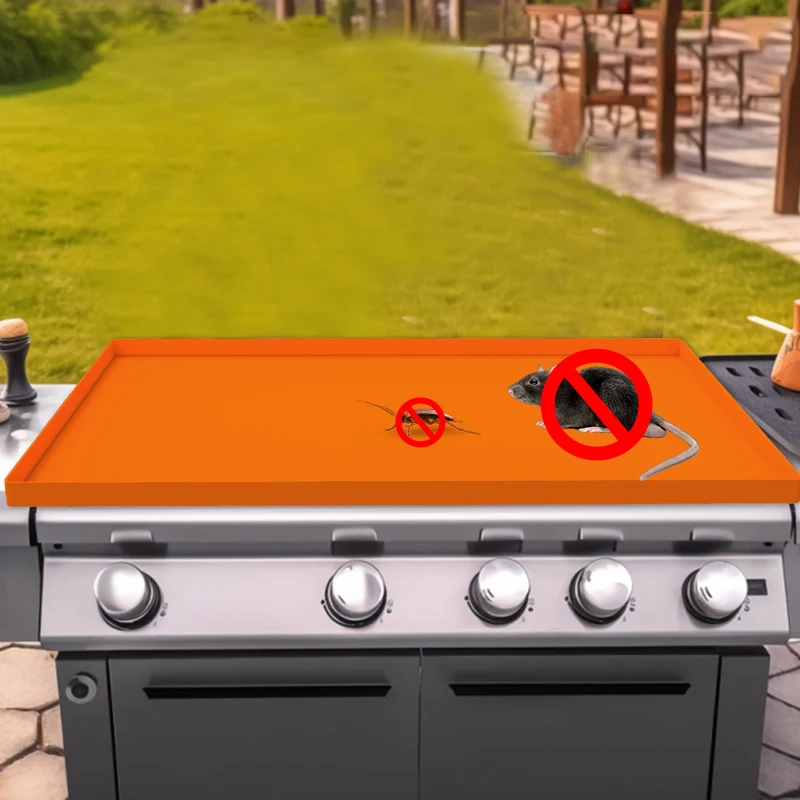 Reusable Nonstick Foodgrade Bbq Grill Mat Griddle Mat Silicone