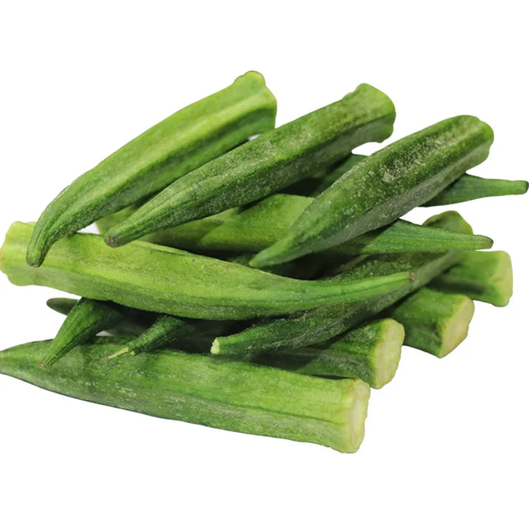 Best Price Iqf Frozen Okra Wholesale Frozen Okra Gumbo Organic Egyptian