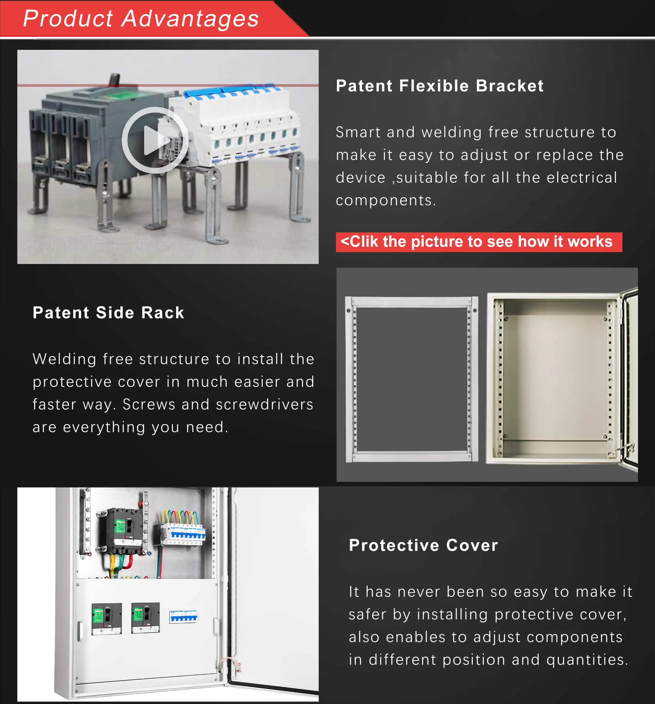 Electrical Cabinet Waterproof Distribution Box(图3)