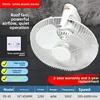 18-inch white plastic leaf
