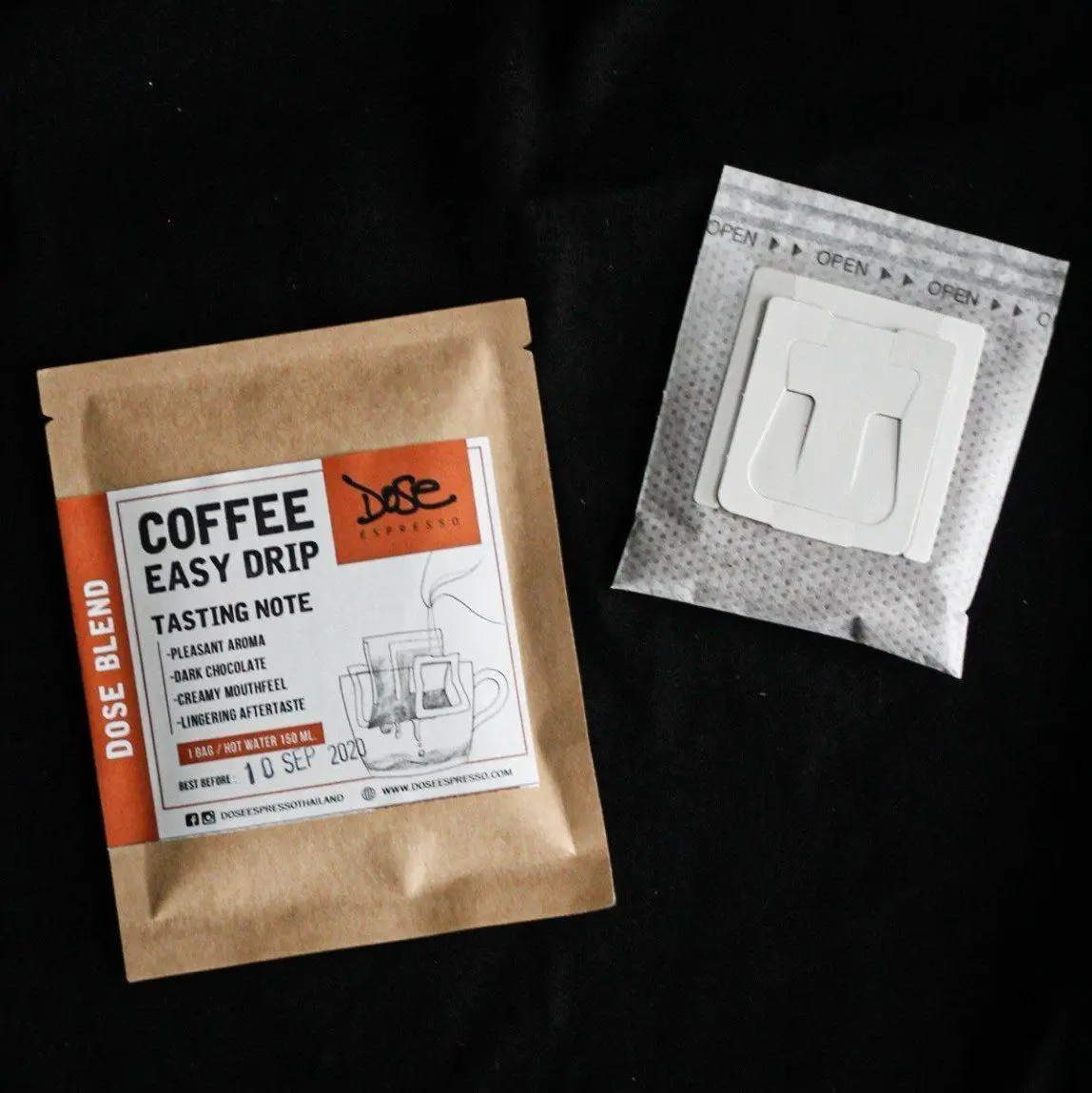 Custom Drip Bag Coffee Packaging