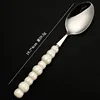 9-bead handle - Silver 4-piece set