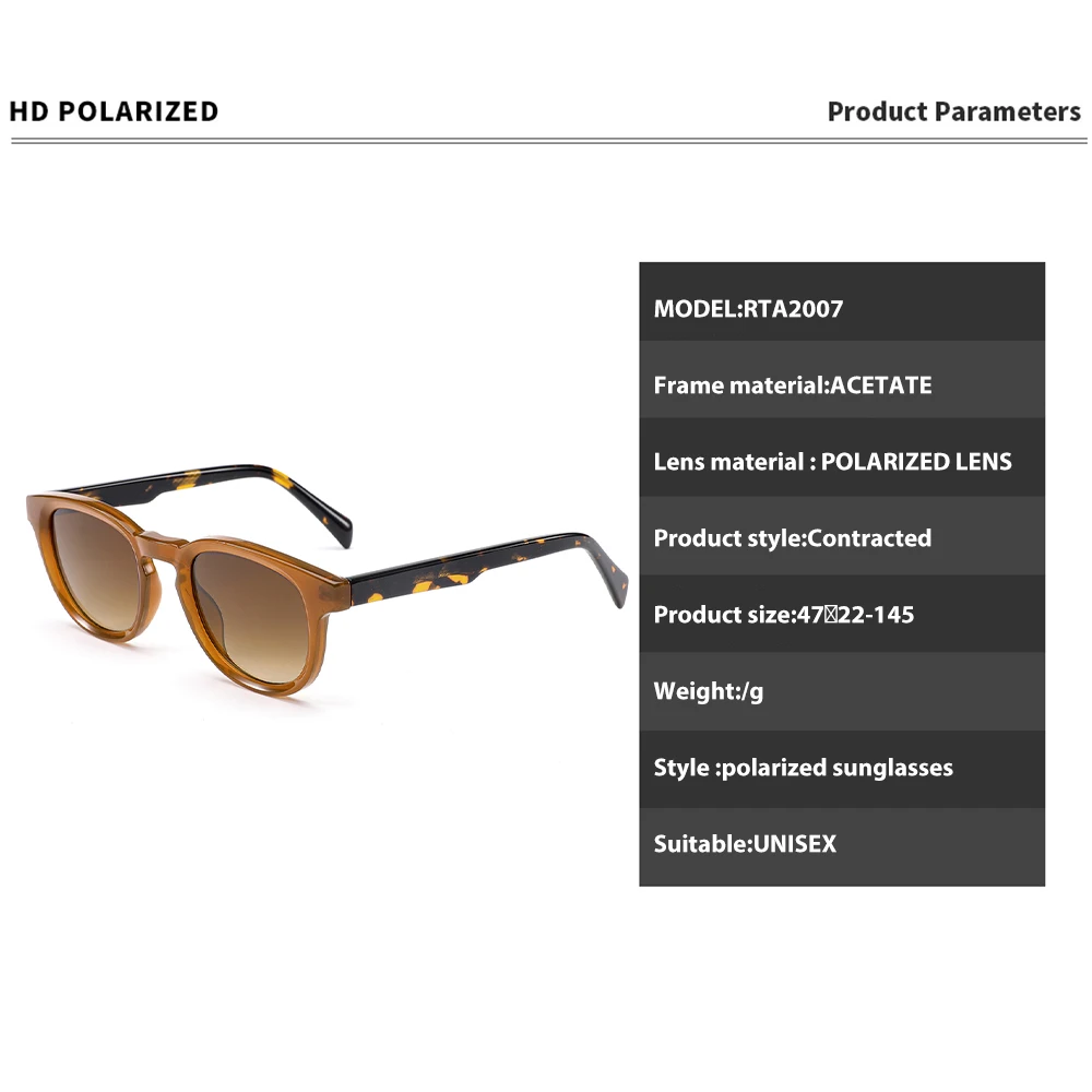 Lunettes de soleil carrées rétro à monture fine en acétate, unisexes, légères, confortables, élégantes et luxueuses._voghion.com