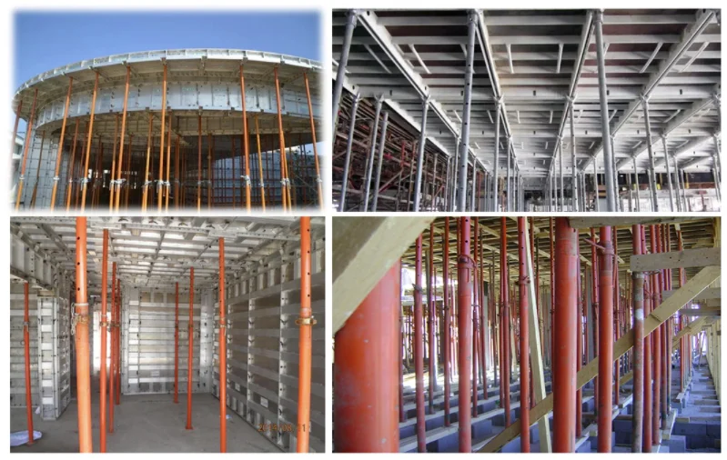 3.5m Height Adjustable Scaffolding Acro Steel Prop Building Metal For Construction details