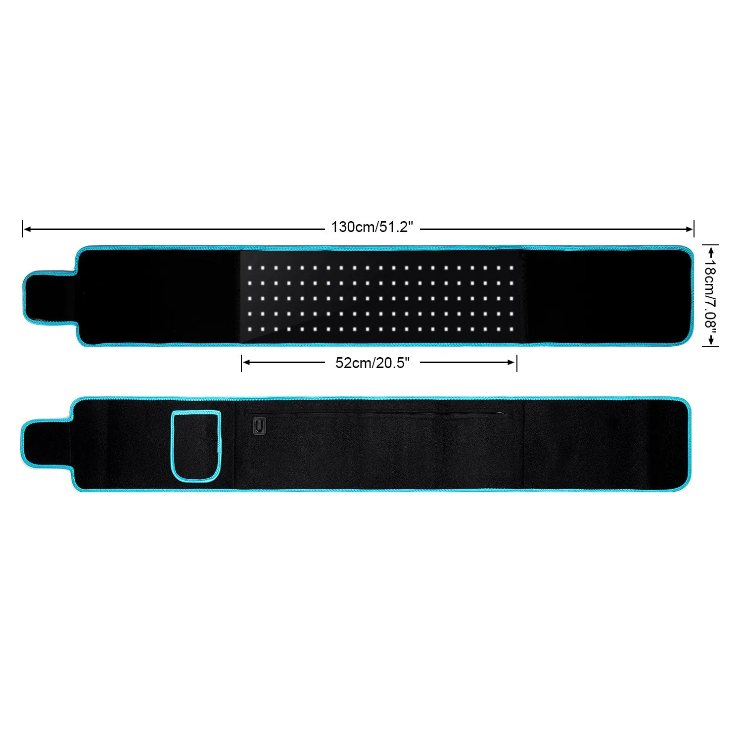 Infrared Light Therapy Devices Belt Wrap Red Light Therapy Belt for Body