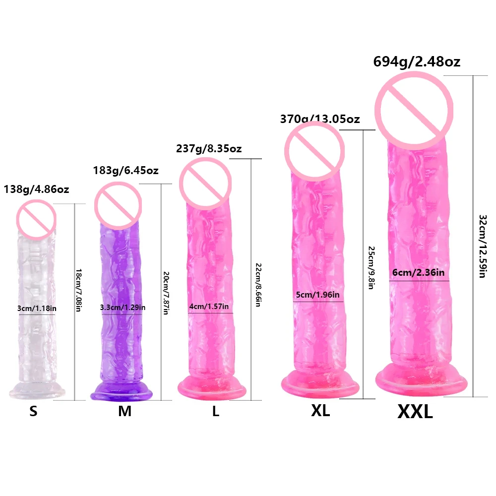 Big Dildo Realistic For Women Soft Jelly Dildo Vaginal Anal Penis Strong  Suction Cup Female Masturbators Sex Toys For Adult - Buy Realistic  Dildo,Suction Cup,Dildo With The Keel Product on Alibaba.com