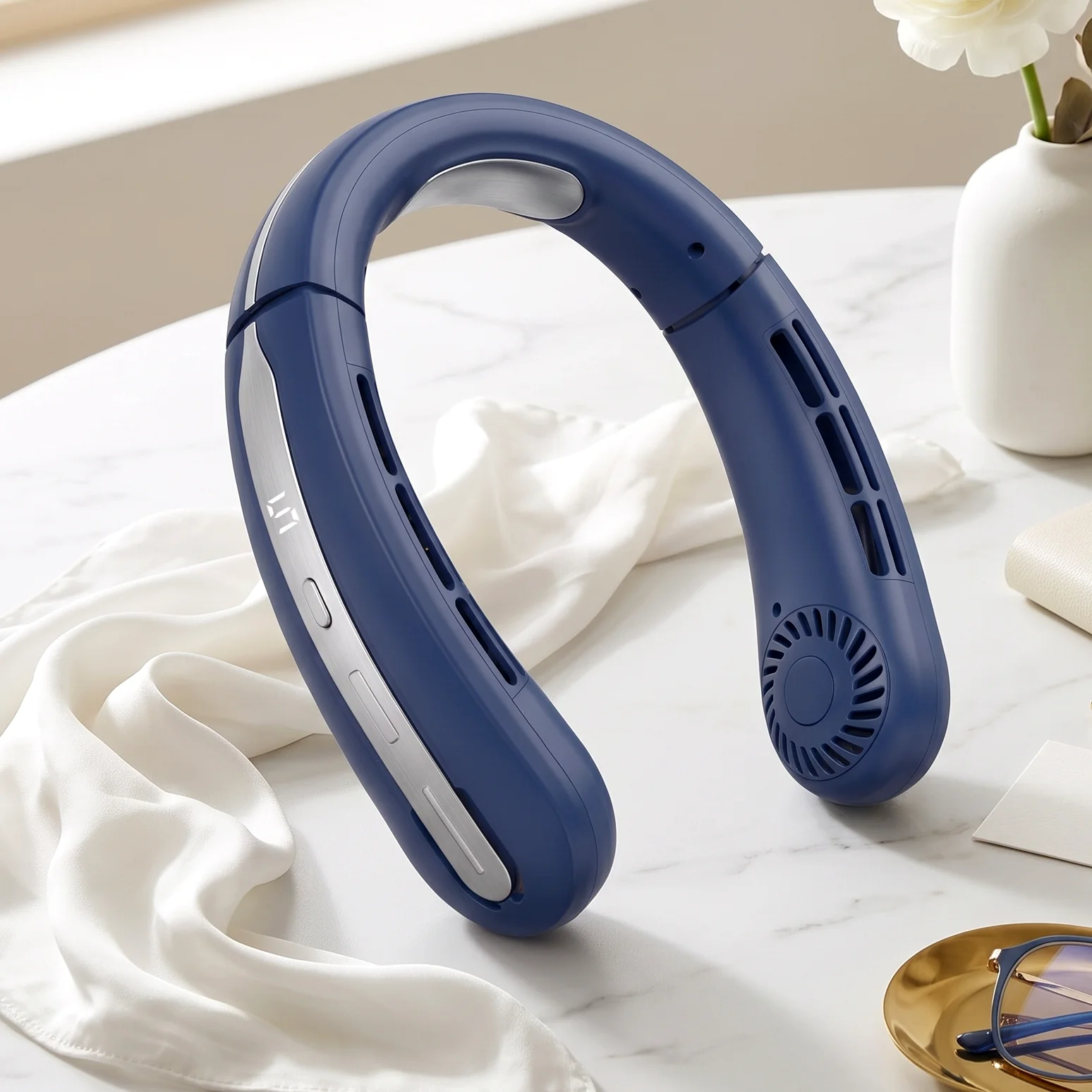 Wearable Cooling Fan, 5-Speed, Usb Charging - detail 10