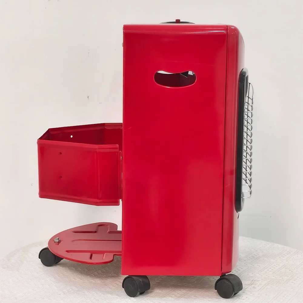 product high quality ce certified indoor mini mobile propane gas heater for home use portable thick protective net for bedroom-4