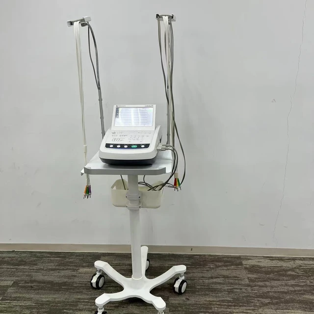 Portable Medical  Trolley for Mindray ECG Device Cart for Medical EEG Equipment Trolley EEG Machine Trolley with Arm