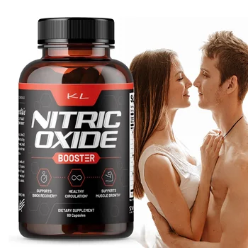 Private Label Men Energy Boost Capsule Nitric Oxide Supplement Ginseng Maca Root Capsule