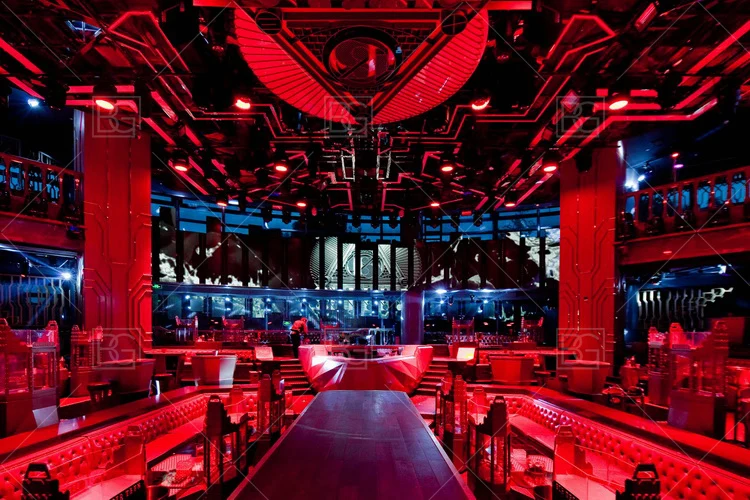 High End Booth Laser Couches Showcase Design Decorations Bar Bars For