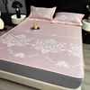 เสี่ยวชุน หลานแมน - สีชมพูอ่อน - ผ้าปูที่นอนแบบรัดมุม