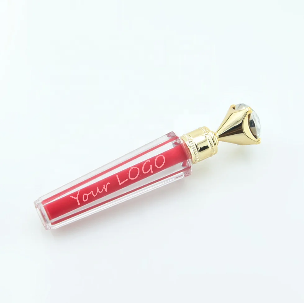2ml Empty Lip Gloss Tube Custom Lipgloss Tube Containers clear Lip Gloss Tube with Brush
