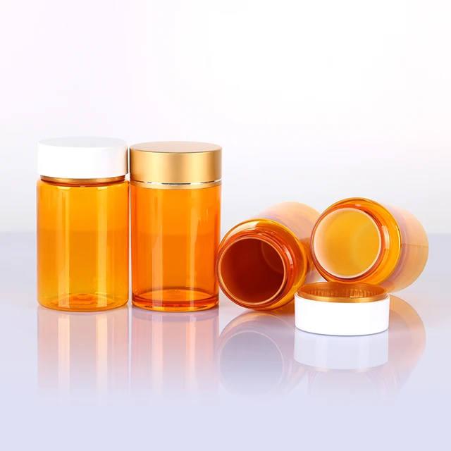 Food Grade PET 750ml Customize Colour Food Plastic Capsule Supplement Bottle with Customize Child Resistant Cap Colour