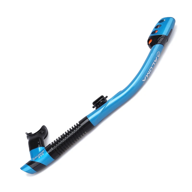 Aloma adultas válvula superior de silicone de qualidade alimentar bocal de esporte aquático equipamento de snorkel tubo de natação snorkeling snorkel seco