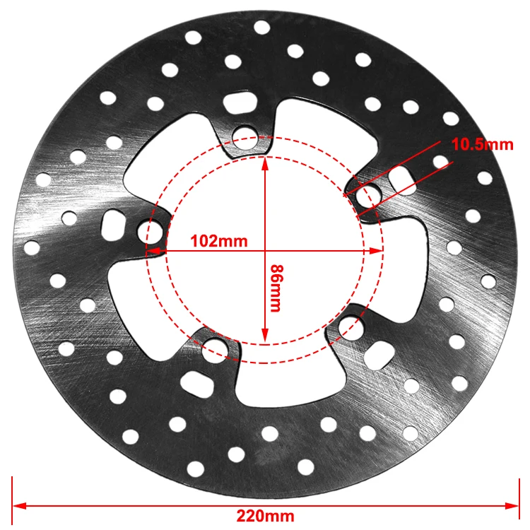 Custom OEM replacement rear motorcycle 220mm disc brake for Yamaha YZF R15  V2| Alibaba.com