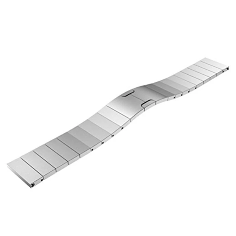 22mm Smart Watch Band Quick Release Stainless Steel Metal Link Bracelet Strap for samsung Gear S3 Smart Watch for galaxy Watch