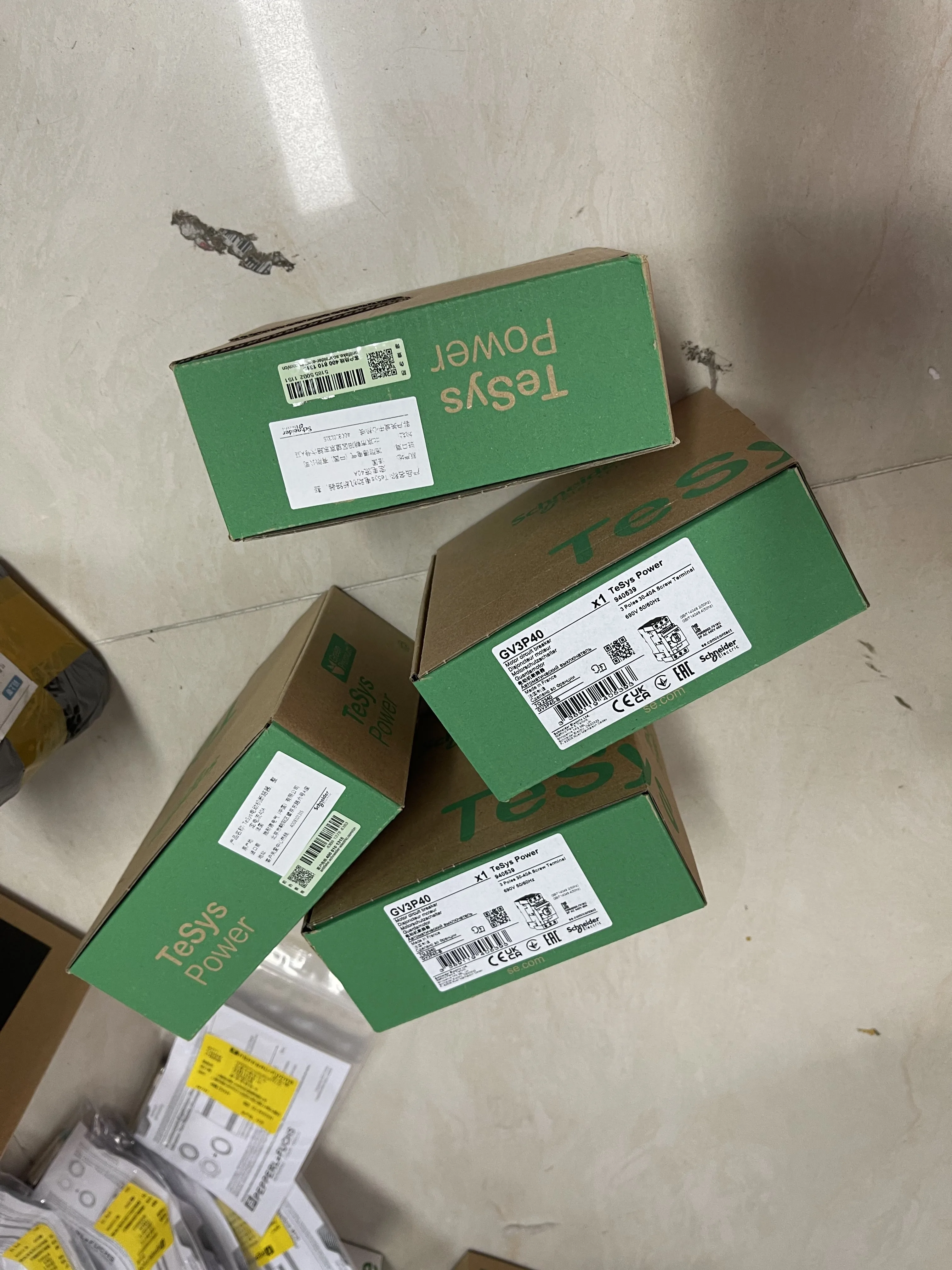 Schneider Motor Circuit Breaker GV3P40 Schneider Motor Circuit Breaker GV3P40