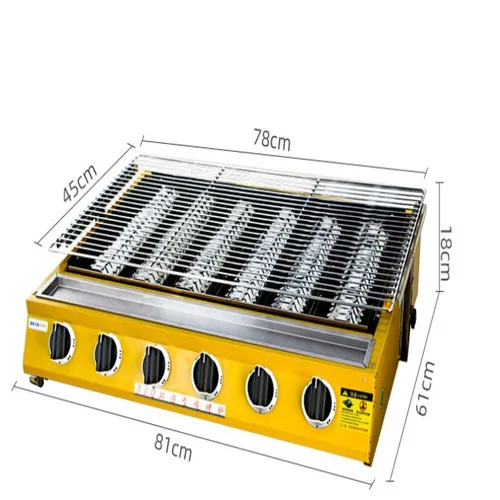 Stainless Kitchen Smoker Built In Outdoor Portable Electric Gas Bbq