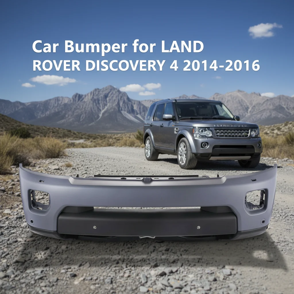 LR064192B OEM ODM Car Front Bumper Primed Customized Plastic PP Car Bumpers Accessories for LAND ROVER DISCOVERY 4 2014-2016