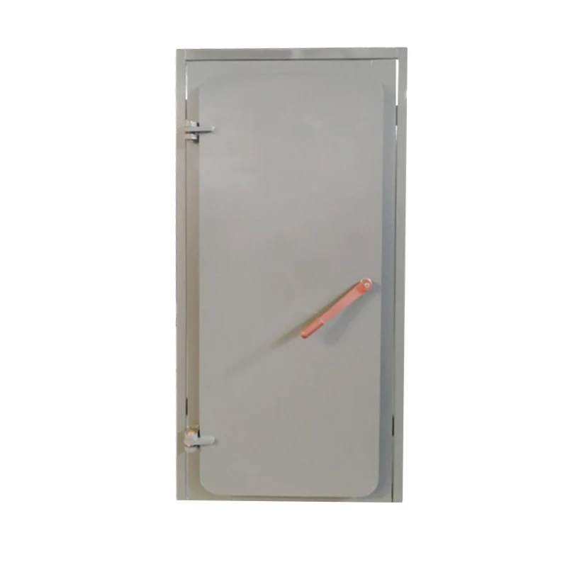 Galvanized Steel Bullet Proof Security Door Blast Resistant Armoured Doors