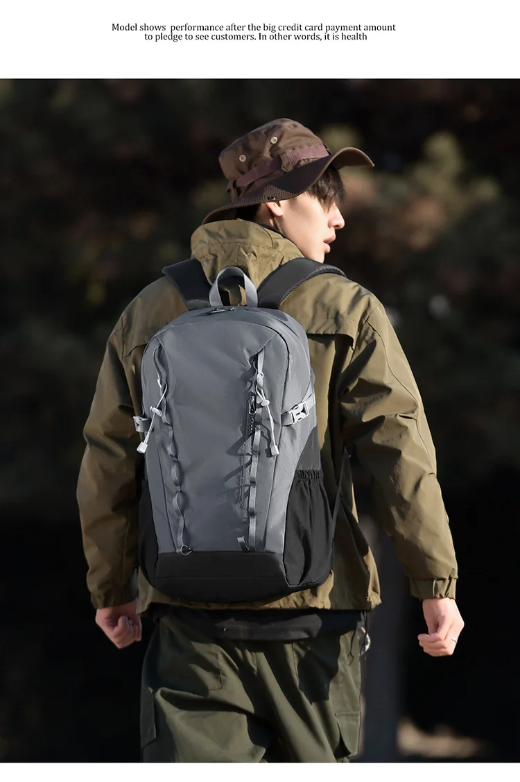 20-35L Waterproof Hiking Backpack Lightweight Outdoor Camping Mountaineering Backpack - detail 6