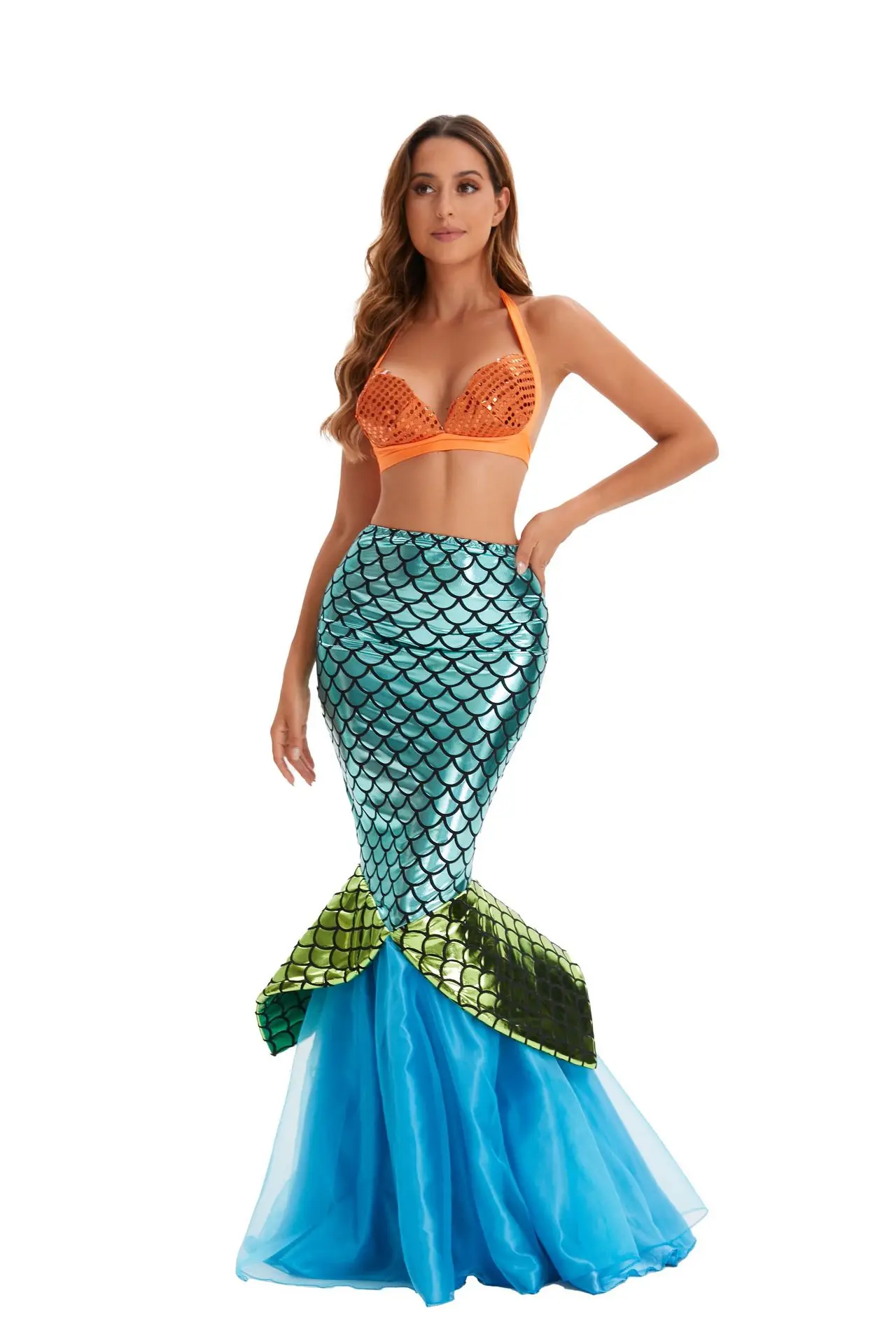 adult mermaid dress Women's Little Mermaid Ariel Mermaid Costume | Adult | Womens | S | Blue/Purple/Yellow