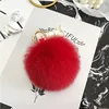Red fox fur ball 12cm