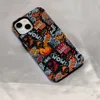 Cool orange and red color