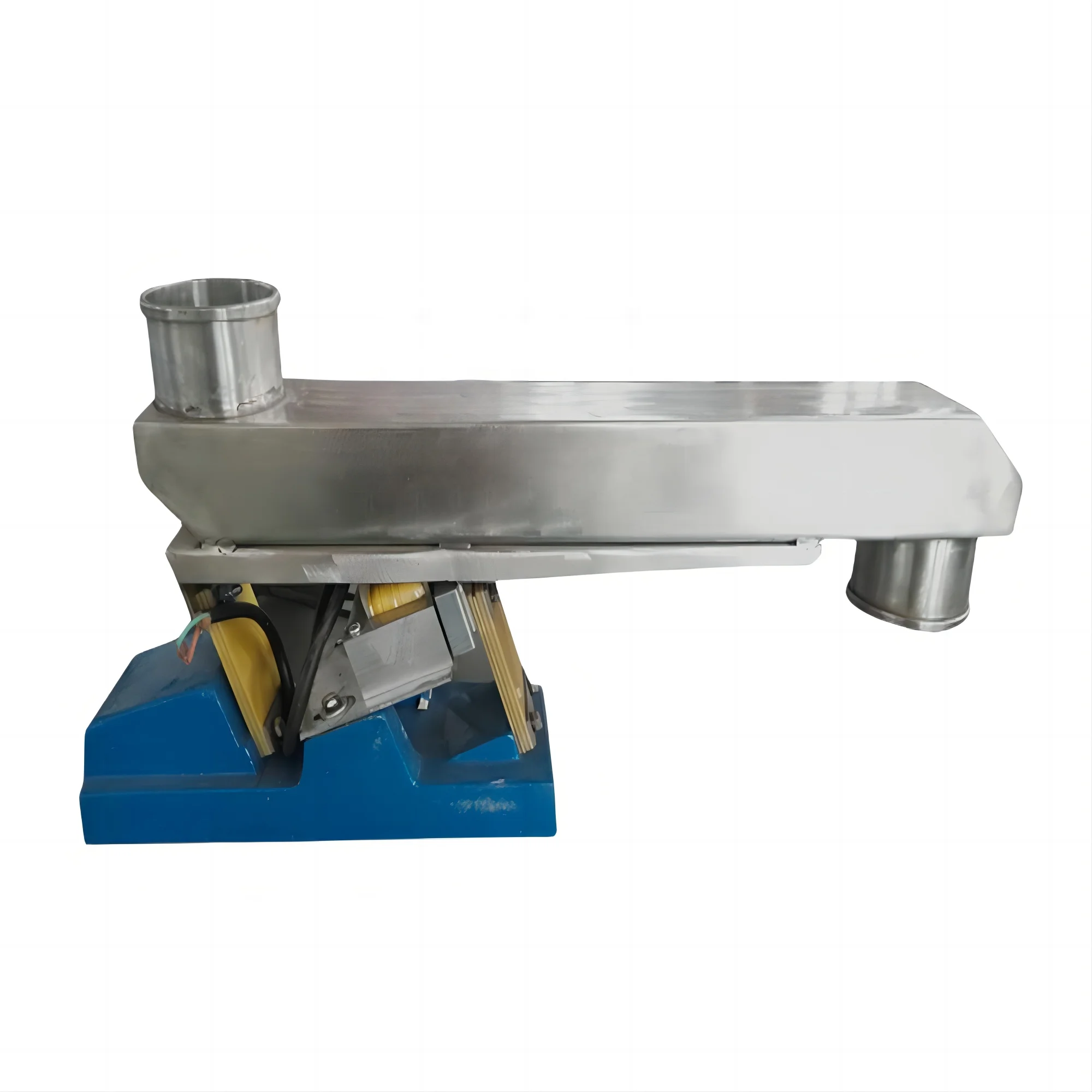 DZJX Food Processing Mini Auto Electromagnetic Linear Vibrating Feeder Closed Gzv Series Stainless Steel Automatic Fish Feeder - Image 4
