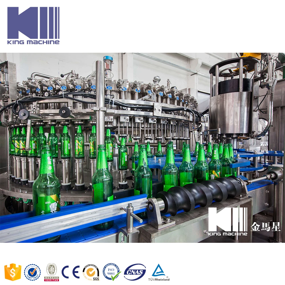 Industrial Beer Bottling System Counter Pressure Bottle Filler for Sale